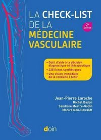 Produktbild: La check-list de la m&eacute;decine vasculaire (2e&eacute;dition)