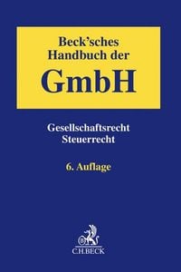 Produktbild: Beck'sches Handbuch der GmbH