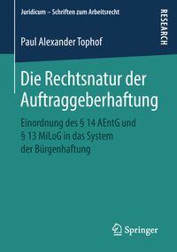 Produktbild: Die Rechtsnatur der Auftraggeberhaftung