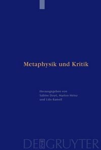Produktbild: Metaphysik und Kritik