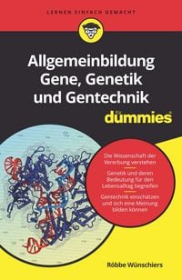 Produktbild Allgemeinbildung Gene, Genetik und Gentechnik für Dummies