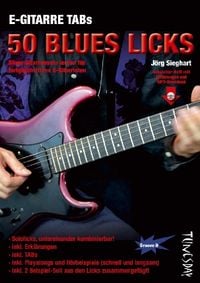 Produktbild: E-Gitarre TABs - 50 Blues Licks