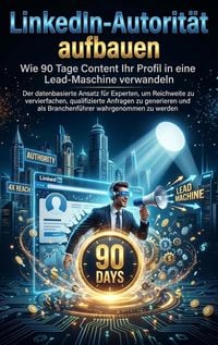 Produktbild: LinkedIn-Autorit&auml;t aufbauen: Wie 90 Tage Content Ihr Profil in eine Lead-Maschine verwandeln