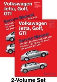 Produktbild: Volkswagen Jetta, Golf, GTI (A4) Service Manual: 1999, 2000, 2001, 2002, 2003, 2004, 2005