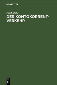 Produktbild: Der Kontokorrentverkehr