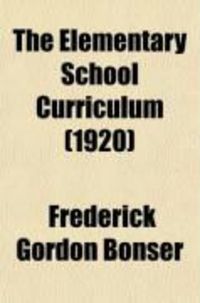 Produktbild: The Elementary School Curriculum