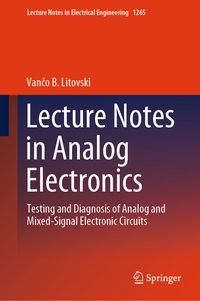 Produktbild: Lecture Notes in Analog Electronics