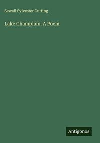 Produktbild: Lake Champlain. A Poem