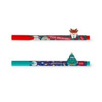 Produktbild: Legami Gelstift mit Tierdeko - Lovely Friends - Jingle all the way - 2er Set