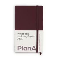 Produktbild Notizbuch A6 Softcover Cozy Fig Blanko, 128 Seiten