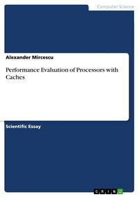 Produktbild: Performance Evaluation of Processors with Caches