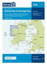 Produktbild: C54 Galway Bay to Donegal Bay, Imray Chart