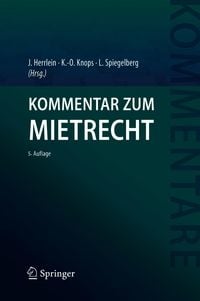 Produktbild: Kommentar zum Mietrecht