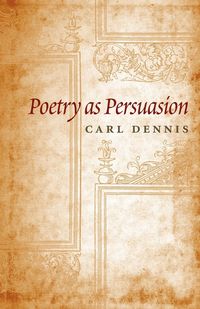 Produktbild: Poetry as Persuasion