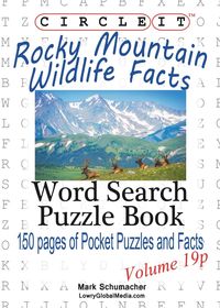 Produktbild: Circle It, Rocky Mountain Wildlife Facts, Pocket Size, Word Search, Puzzle Book