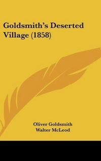 Produktbild: Goldsmith's Deserted Village (1858)