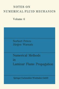Produktbild: Numerical Methods in Laminar Flame Propagation