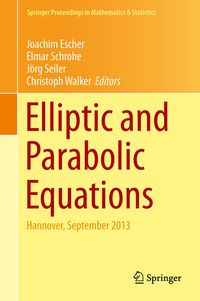 Bild vom Artikel Elliptic and Parabolic Equations vom Autor 