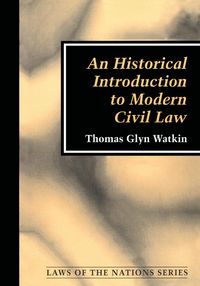 Produktbild: An Historical Introduction to Modern Civil Law