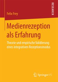 Produktbild: Medienrezeption als Erfahrung