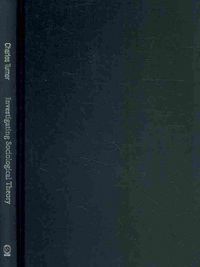 Produktbild: Investigating Sociological Theory