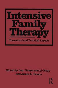 Produktbild: Intensive Family Therapy