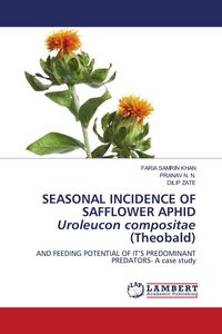 Produktbild: SEASONAL INCIDENCE OF SAFFLOWER APHID Uroleucon compositae (Theobald)