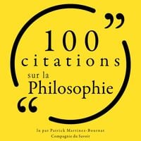 Produktbild: 100 citations sur la philosophie