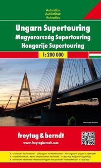 Bild vom Artikel Ungarn Supertouring, Autoatlas 1:200.000 vom Autor 
