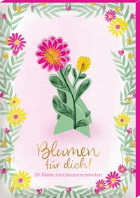 Produktbild: 3D-Blumen &ndash; Blumen f&uuml;r dich!