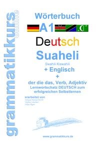 Produktbild: W&ouml;rterbuch Deutsch - Suaheli Kiswahili - Englisch