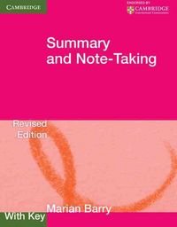 Produktbild: Barry, M: Summary and Note-Taking with key