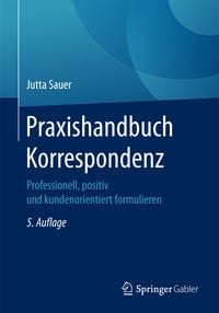 Produktbild: Praxishandbuch Korrespondenz