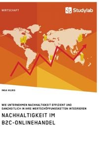 Produktbild: Nachhaltigkeit im B2C-Onlinehandel. Wie Unternehmen Nachhaltigkeit effizient und ganzheitlich in ihre Wertsch&ouml;pfungsketten integrieren
