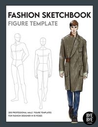 Produktbild: Fashion Sketchbook Male Figure Template