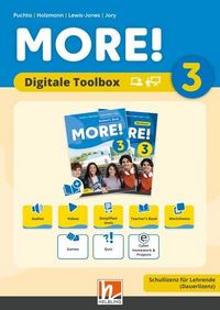 Produktbild: MORE! 3 (Lehrplan 2023) | Digitale Toolbox SL