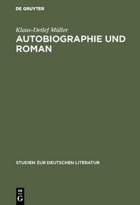 Produktbild: Autobiographie und Roman