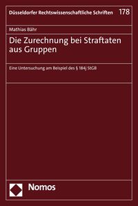 Produktbild: Die Zurechnung bei Straftaten aus Gruppen