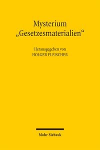 Produktbild: Mysterium "Gesetzesmaterialien"