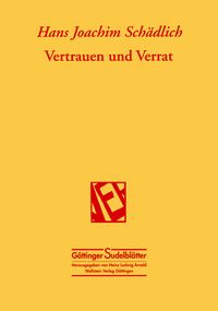 Produktbild: Vertrauen und Verrat