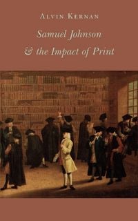 Produktbild: Samuel Johnson and the Impact of Print