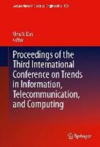 Produktbild: Proceedings of the Third International Conference on Trends in Information, Telecommunication and Computing