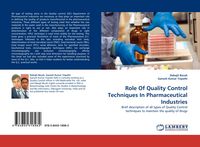 Produktbild: Role Of Quality Control Techniques In Pharmaceutical Industries