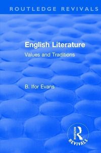 Produktbild: Evans, B: : English Literature (1962)