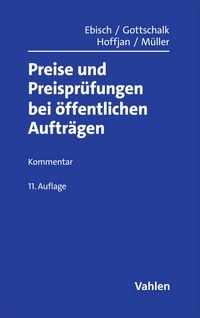 Produktbild: Preise und Preispr&uuml;fungen bei &ouml;ffentlichen Auftr&auml;gen