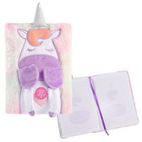 Produktbild: Idena Notizbuch Fluffy Einhorn liniert 80 Blatt 80g/m&sup2; DIN A5