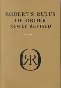 Produktbild: Robert's Rules of Order 10th Edition