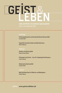 Produktbild: Geist und Leben 3/2015
