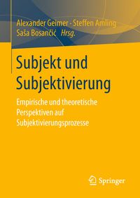 Produktbild: Subjekt und Subjektivierung