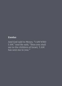 Produktbild: NKJV Bible Journal - Exodus, Paperback, Comfort Print | Softcover | Gray
